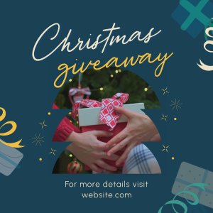 Christmas Giveaway Instagram post Image Preview