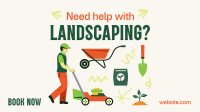 Flatlay Landscaping Service Video Preview