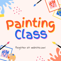 Quirky Painting Class Linkedin Post Image Preview