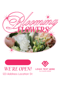 Blooming Today Floral Flyer Image Preview