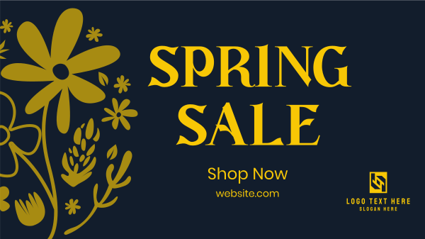  Flower Spring Sale Facebook Event Cover Design Image Preview