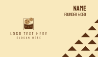 Chocolate Chip Cookie Jar Business Card Image Preview