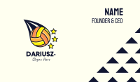 Volleyball Tournament Business Card Image Preview