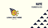 Volleyball Tournament Business Card Preview