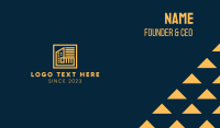 Structure City Buildings Business Card Preview