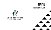 Penguin Soldier Business Card Preview