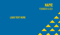 Swedish Blue & Yellow Business Card Preview