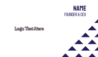 Traditional Wordmark Business Card Preview