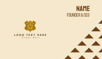 Gold Star Insignia  Business Card Preview