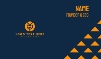 Media Abstract Application Business Card Preview