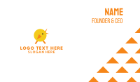 Yellow Chicken Business Card Preview