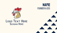 Chicken Scribble Business Card Image Preview