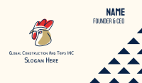 Chicken Scribble Business Card Image Preview