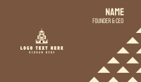 Dripping Chocolate Cake House Business Card Preview