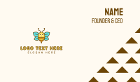 Cute Bee Business Card Preview