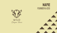 Wild West Buffalo Business Card Image Preview