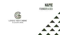 Leaf Fork G Business Card Preview