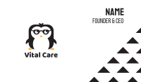 Nerd Penguin Business Card Image Preview