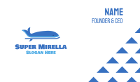 Whale Surf Business Card Image Preview