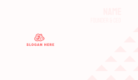 Pink Candy Business Card Image Preview