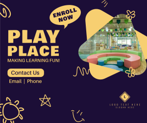 Play Place Post Facebook post Image Preview