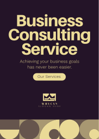 Business Consultancy Poster Image Preview