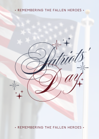 Remembering Patriot's Day Flyer Image Preview