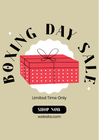Retro Boxing Day Flyer Image Preview