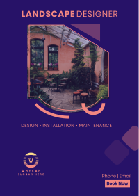 Landscape Designer Poster Image Preview