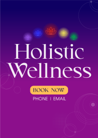Holistic Wellness Poster Design