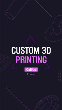 3d Printing Services Facebook story Image Preview