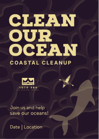 Clean The Ocean Flyer Image Preview
