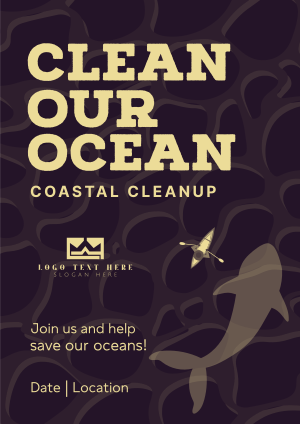 Clean The Ocean Flyer Image Preview