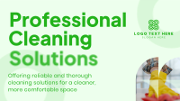 Professional Cleaning Solutions Animation Preview