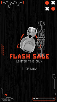 Tech Flash Sale Instagram Story Preview