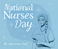 Midcentury Nurses' Day Facebook Post Image Preview