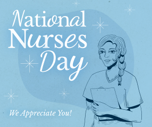 Midcentury Nurses' Day Facebook post Image Preview
