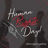 Human Rights Advocacy Instagram Post Design