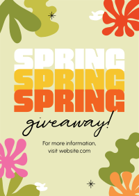 Spring Giveaway Flyer Image Preview