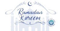 Ramadan Mosque Greeting Facebook Ad Design
