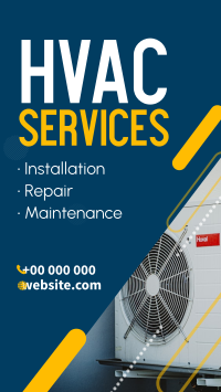 Fast HVAC Services Instagram story Image Preview