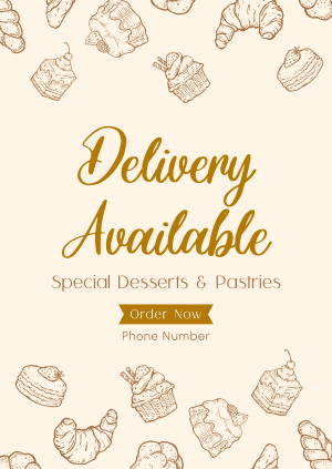 Assorted Pastry Creation Poster Image Preview