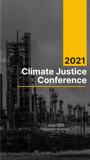 Climate Justice Conference Facebook story Image Preview