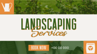 Landscape Garden Service Video Preview