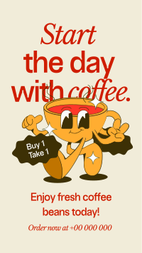 Monday Coffee Vibes TikTok Video Image Preview