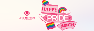 Stick on the Pride Twitter Header Image Preview