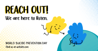 Reach Out Suicide prevention Facebook Ad Design