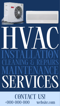 Editorial HVAC Service TikTok video Image Preview