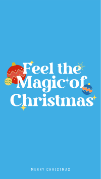 Magical Christmas Facebook Story Design