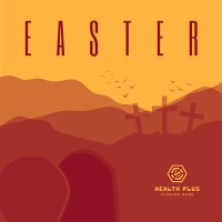 Easter Resurrection  Instagram post Image Preview